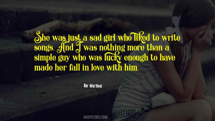 Quotes About Lucky Girl #518938