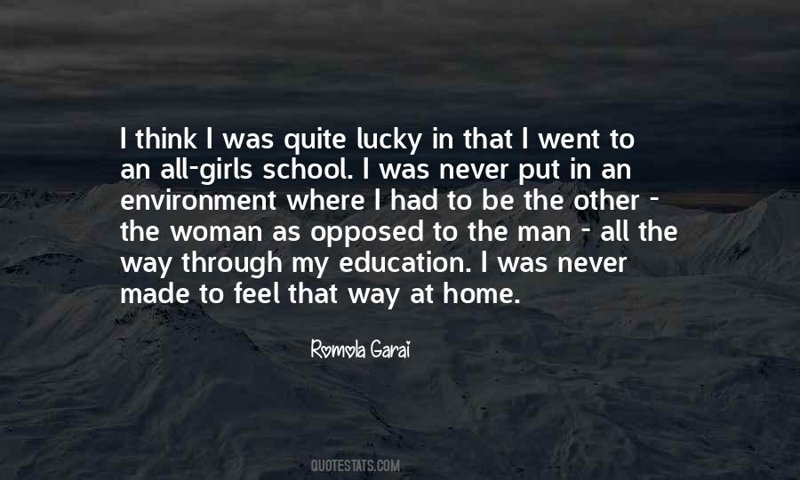 Quotes About Lucky Girl #610001