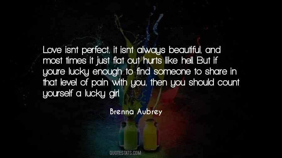Quotes About Lucky Girl #774793