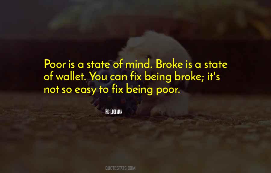 So Broke Sayings #285685