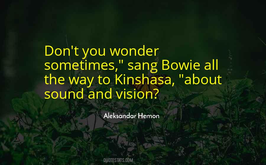 Quotes About Bowie #1484849