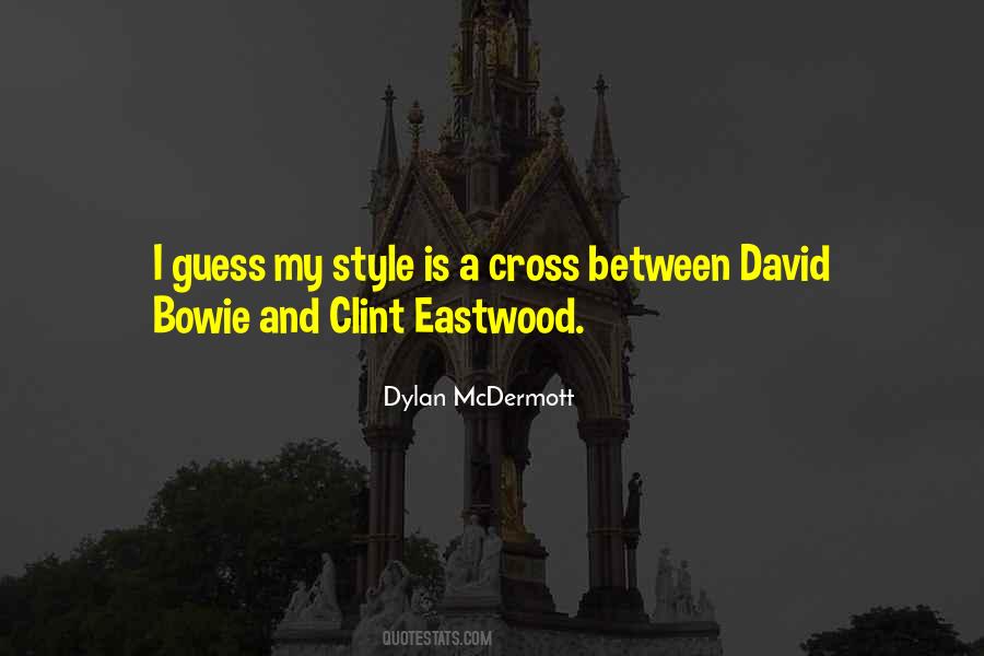 Quotes About Bowie #1677479