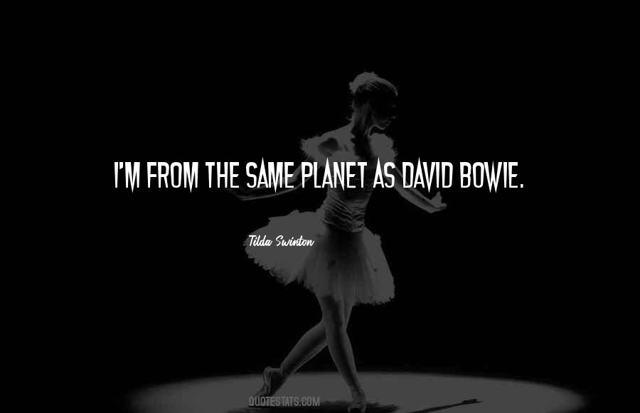 Quotes About Bowie #1750094