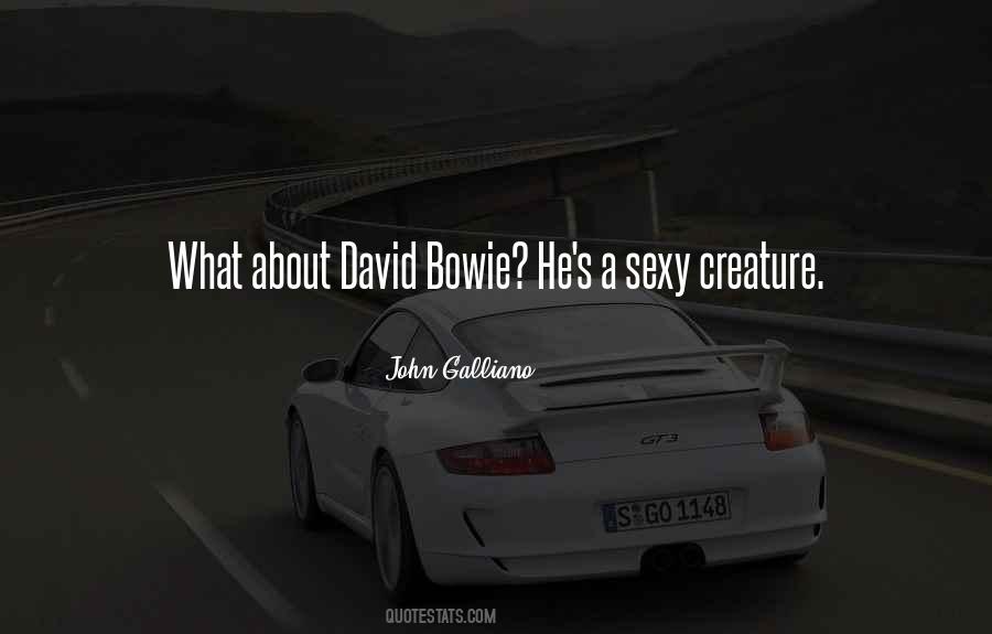Quotes About Bowie #504574