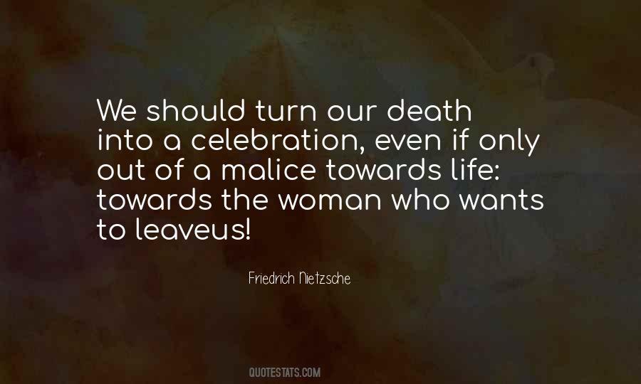 Celebration Life Sayings #264680