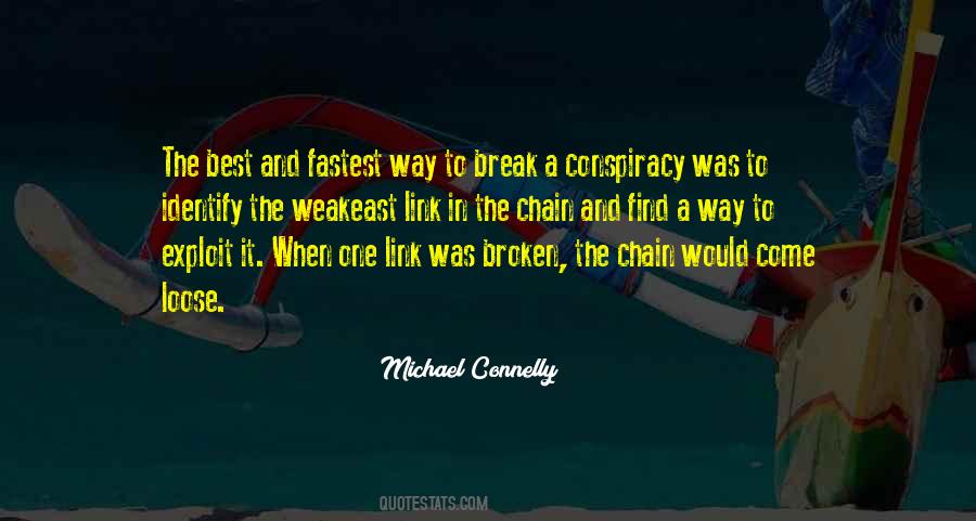 Broken Chain Sayings #1869192