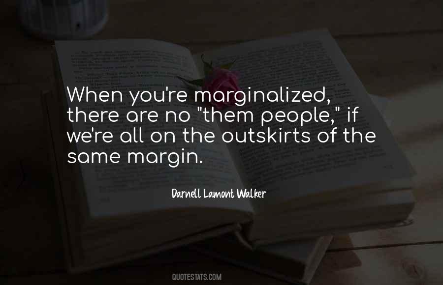 Quotes About Marginalized #1729791