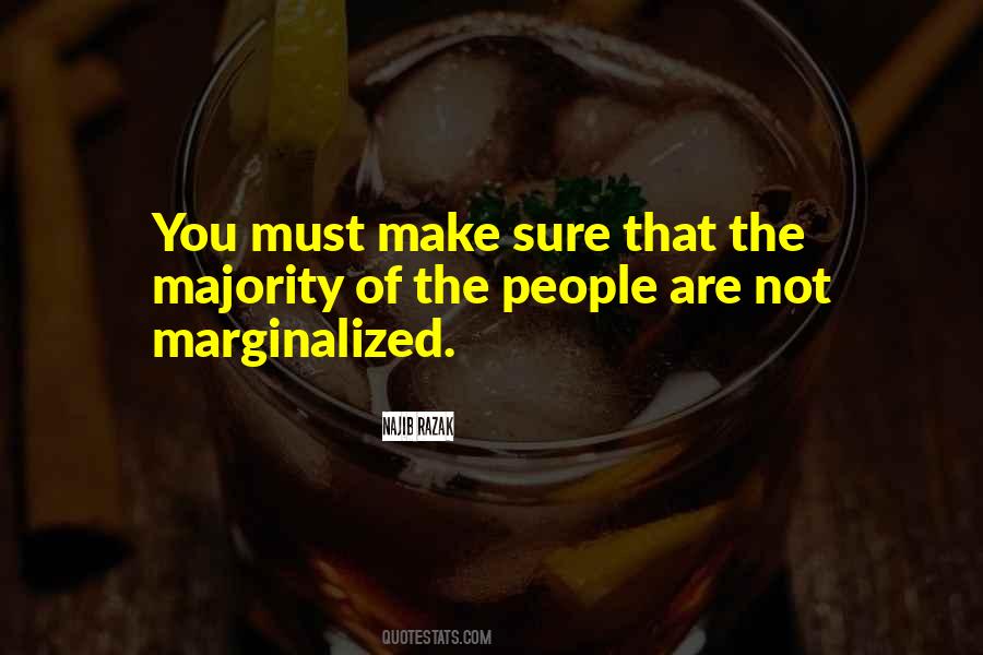 Quotes About Marginalized #401106