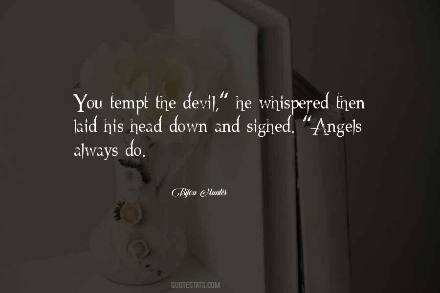 Angel Devil Sayings #115587