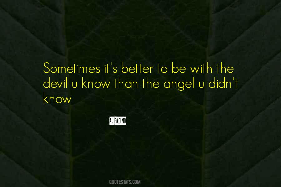 Angel Devil Sayings #418364