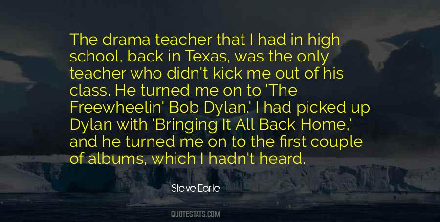 Drama Teacher Sayings #208212