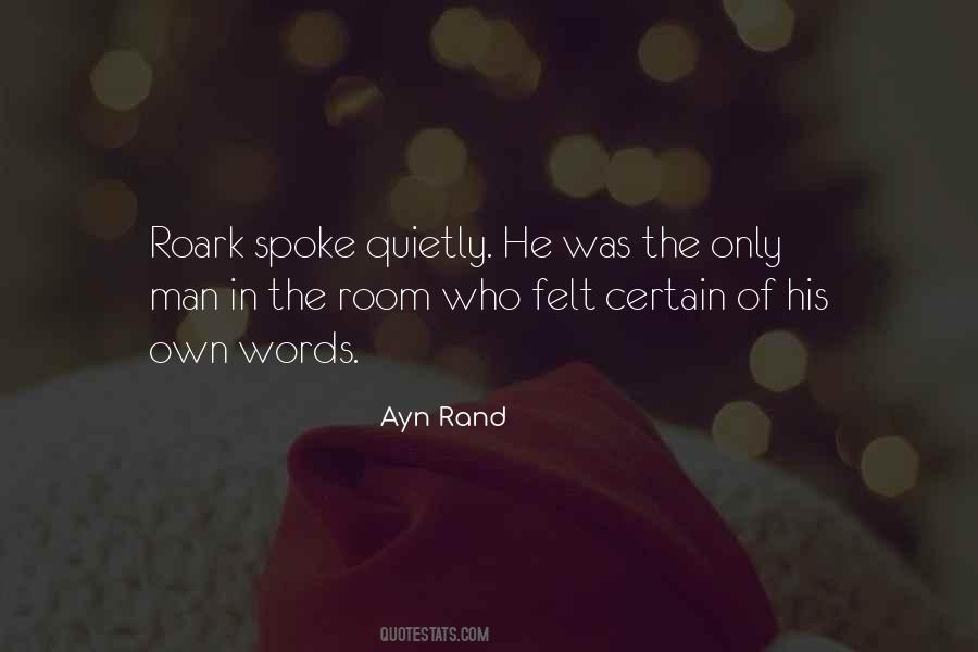 Quotes About Howard Roark #1168215