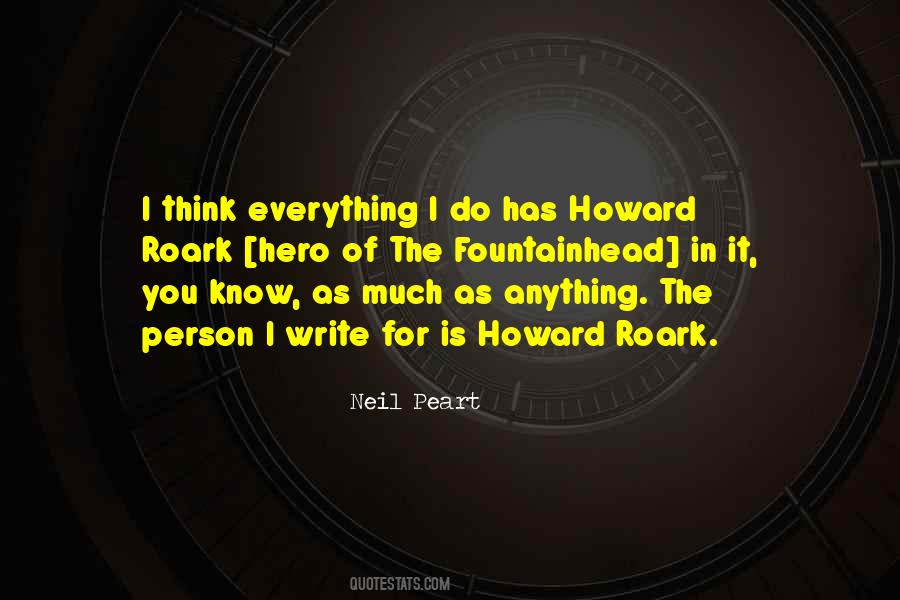 Quotes About Howard Roark #649194