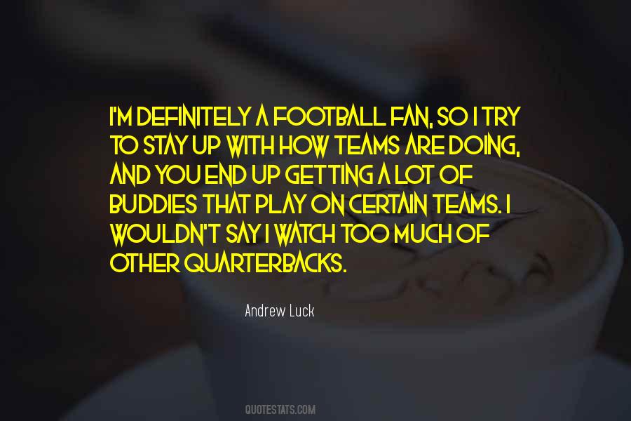 Football Fan Sayings #1050838