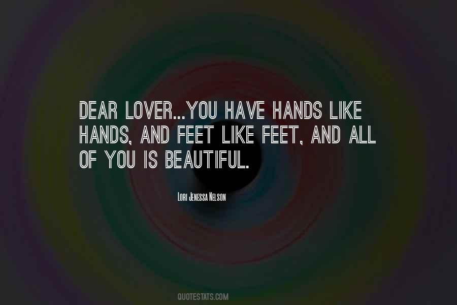 Beautiful Feet Sayings #1831424