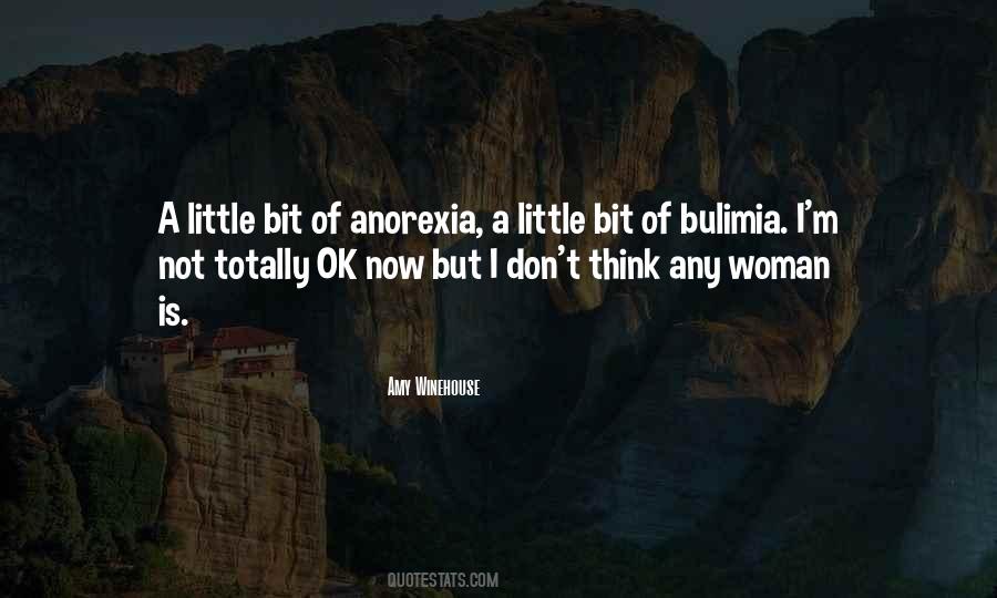 Quotes About Bulimia #357231
