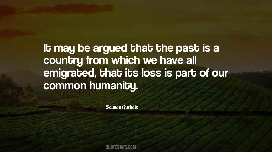 Quotes About Loss Of Humanity #511604