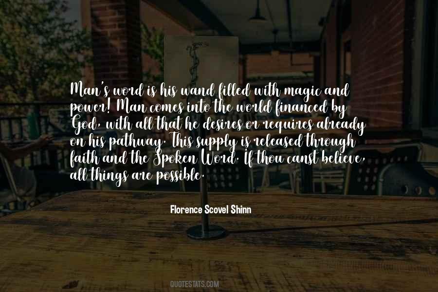 Quotes About All Things Are Possible With God #456619