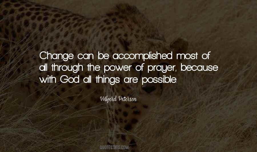 Quotes About All Things Are Possible With God #774123