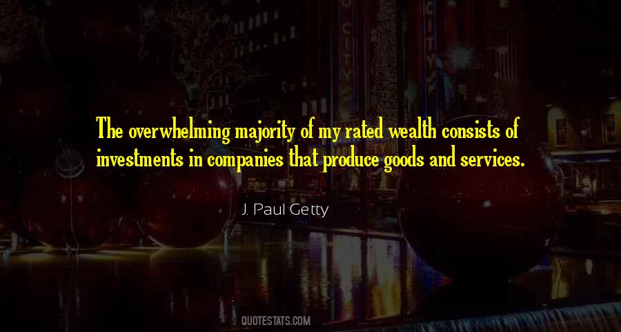 J Paul Getty Sayings #98621