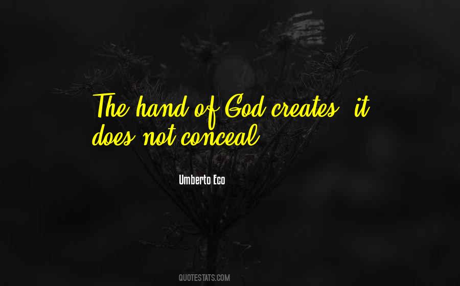 Hand Of God Sayings #1160736