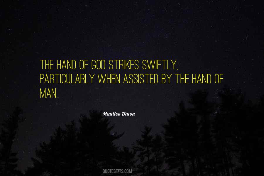 Hand Of God Sayings #1345264