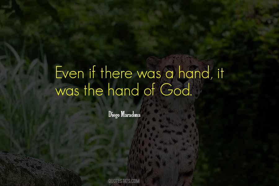 Hand Of God Sayings #464638