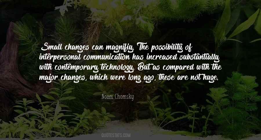 Quotes About Changes In Technology #1385725