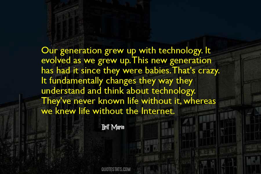 Quotes About Changes In Technology #905498