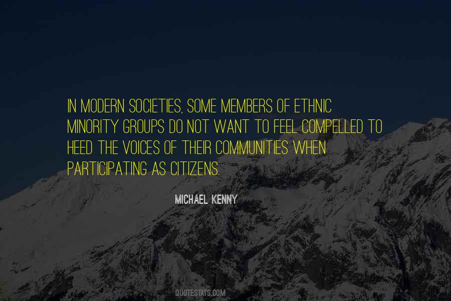 Quotes About Minority Groups #1841621