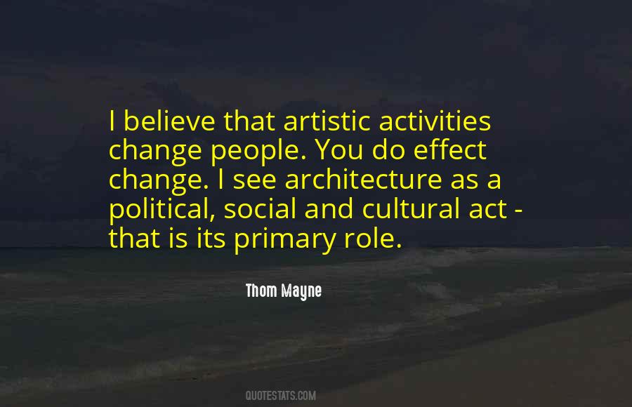 Quotes About Cultural Change #1541531