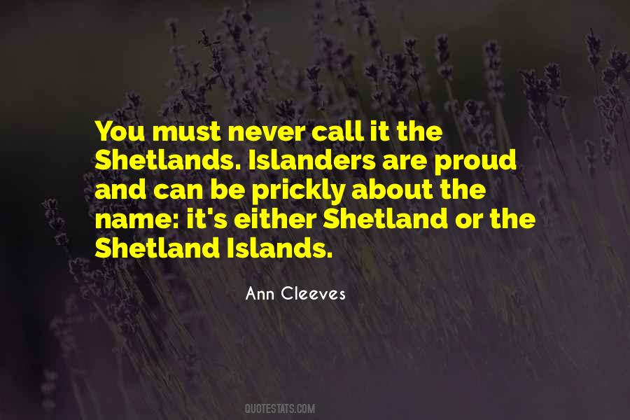 Shetland Islands Sayings #1810651