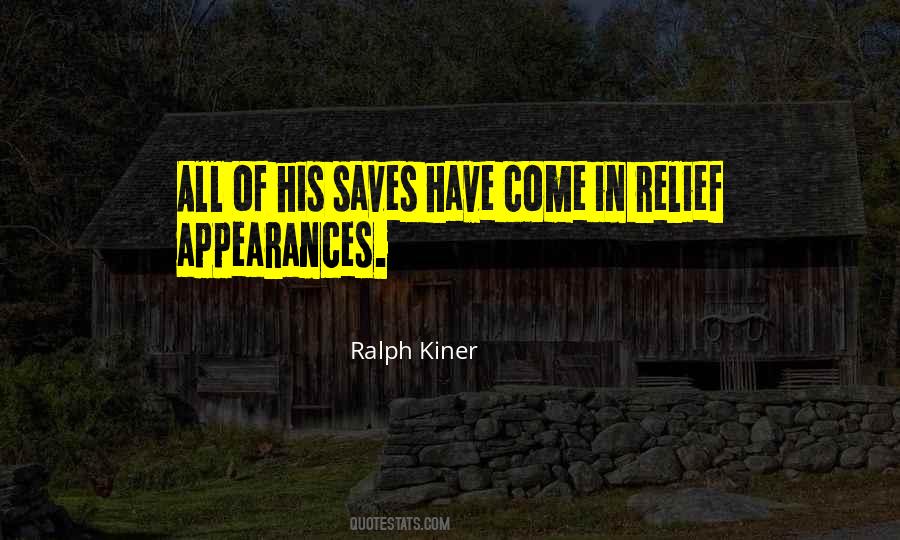 Ralph Kiner Sayings #1133533