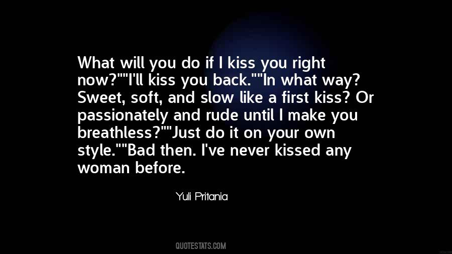 Sweet Kiss Sayings #894526