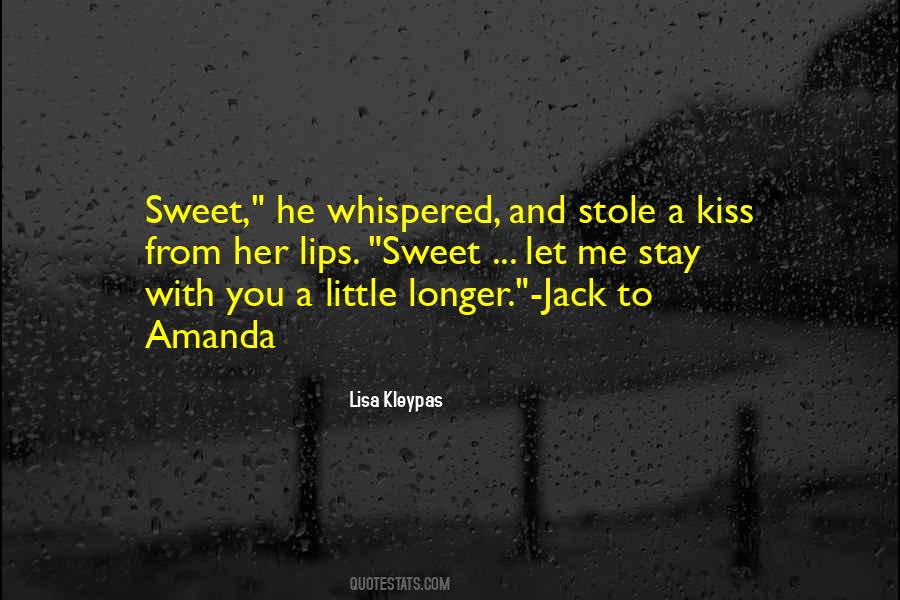 Sweet Kiss Sayings #958465