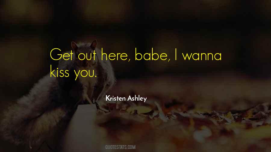 I Wanna Kiss You Sayings #158461