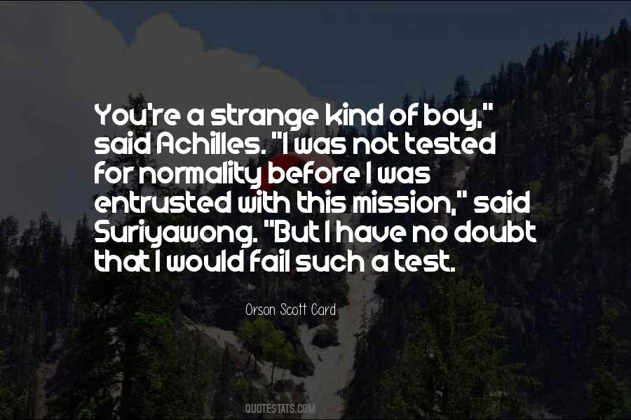 Quotes About A Test #1422839