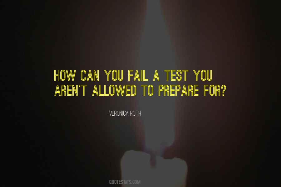 Quotes About A Test #995062