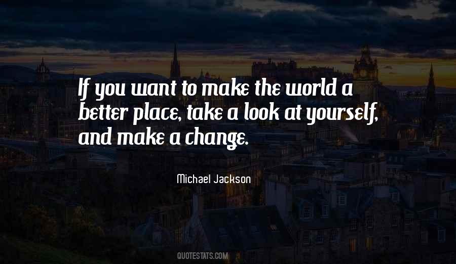 Make A Change Sayings #398411