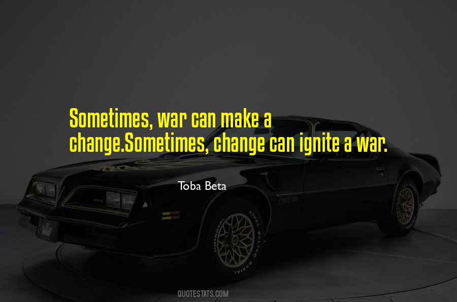 Make A Change Sayings #450134