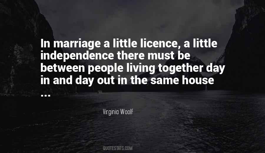 Quotes About Living Together Before Marriage #1444942
