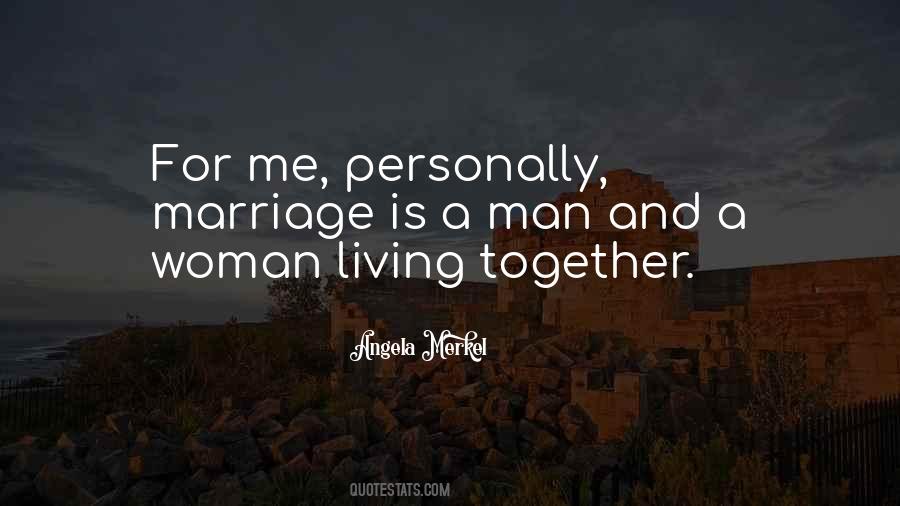 Quotes About Living Together Before Marriage #707258