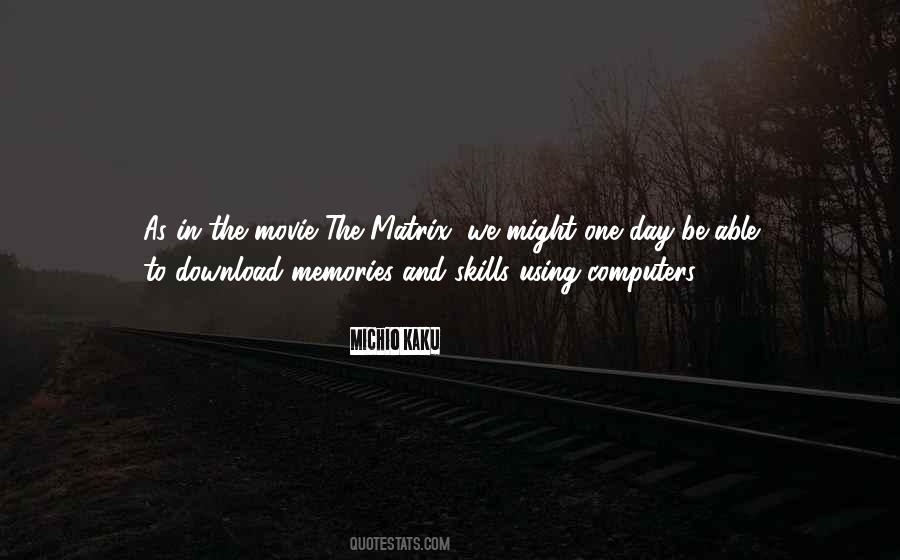Matrix Movie Sayings #838958