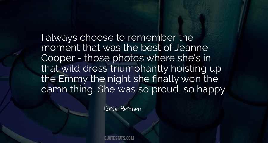 Proud Moment Sayings #760136