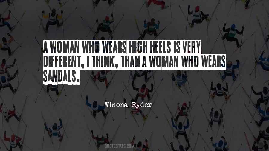 Quotes About High Heels #1073000