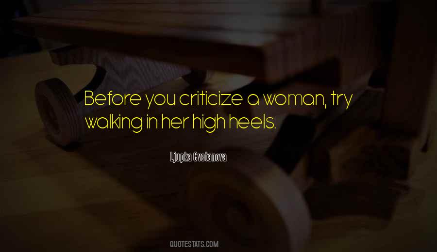 Quotes About High Heels #1646393