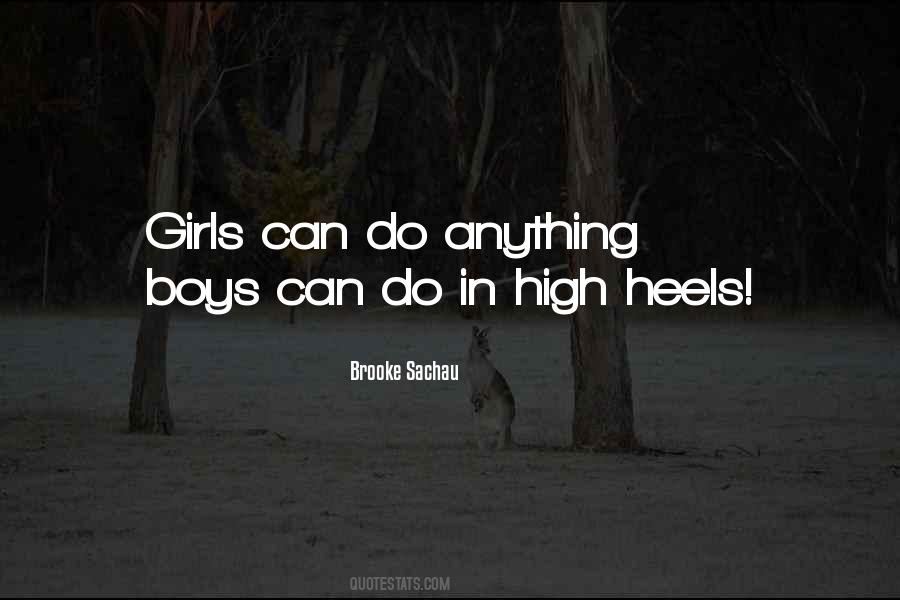 Quotes About High Heels #1773288
