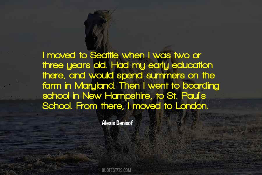 Quotes About Going To Boarding School #714442