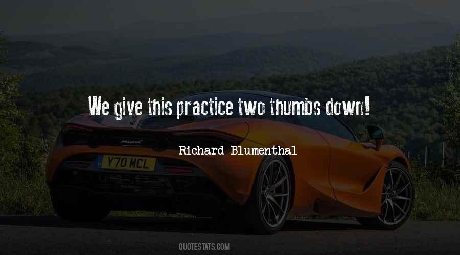 Quotes About Thumbs #980114