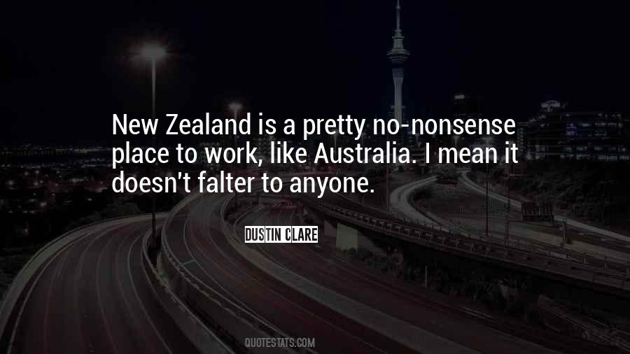 Quotes About Australia And New Zealand #290846